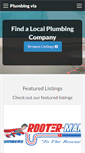 Mobile Screenshot of plumbingvia.com